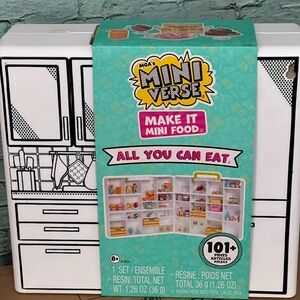's Mini Verse Make It Mini Food Set - Colorful